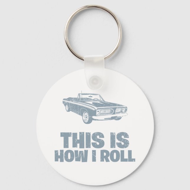 Llavero Plymouth Barracuda 1967 (Anverso)