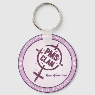 Llavero PMS Keychain - Purple Logo 2