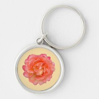 Llavero Pocket Bloom: Minimal Rose Keychain