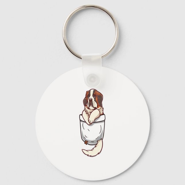 Llavero Pocket St Bernard Puppy (Anverso)