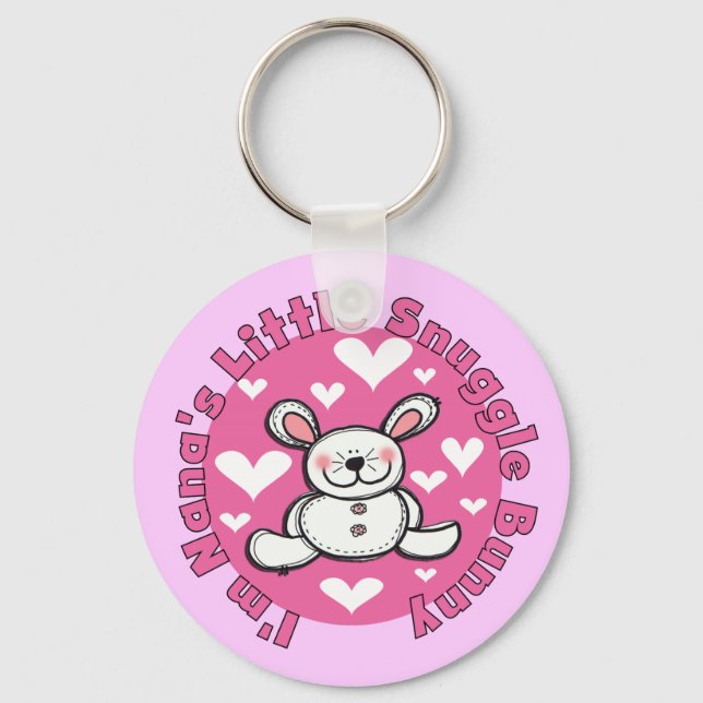 Llavero Poco conejito del Snuggle de Nana (Anverso)