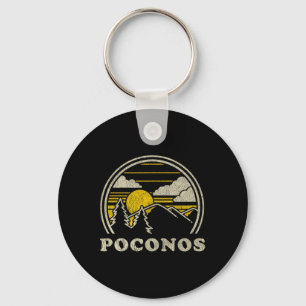 Llavero Poconos Pennsylvania Pa Camiseta Vintage Senderism