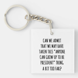 Llavero ¿Podemos admitir?