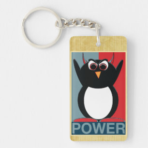 Llavero Poder al pingüino malvado