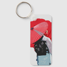 Llavero Poderoso Retrato Avermelhado Japão Contemporâneo 
