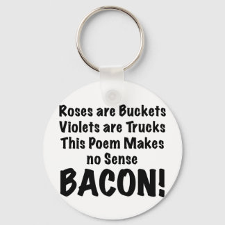 Llavero Poema de Bacon