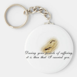 Llavero Poema de huellas digitales