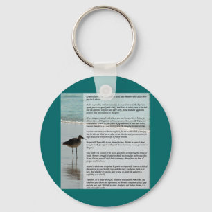 Llavero Poema de los desiderátums - gaviota en la escena