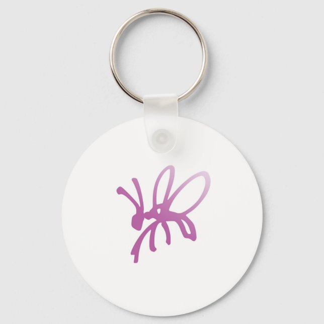 Llavero Poetica Bug Pink (Anverso)