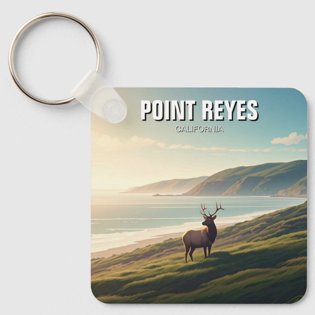 Llavero Point Reyes National Seashore Elk (Anverso)