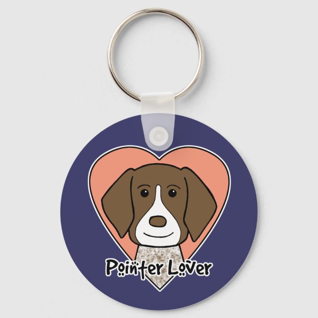 Llavero Pointer Lover (Anverso)
