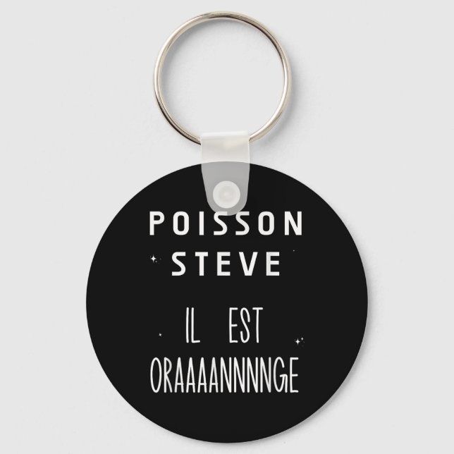 Llavero Poisson Steve Funny Fish Meme Le Poisson Steve (Anverso)