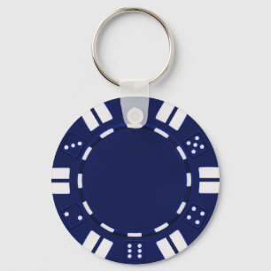Llavero poker chip key chain