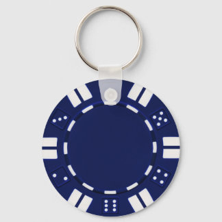Llavero poker chip key chain