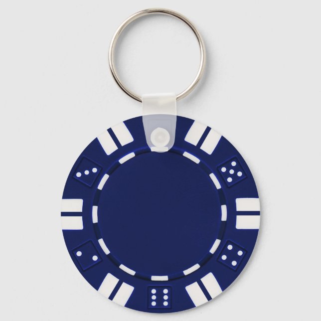Llavero poker chip key chain (Anverso)