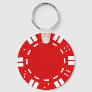 Llavero poker chip key chain
