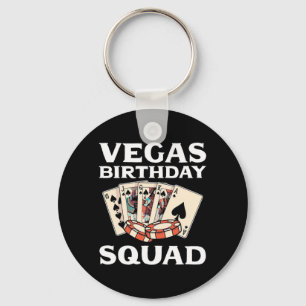 Llavero Poker Lover Poker Birthday Squad