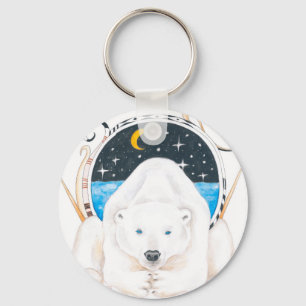 Llavero Polar Bear King