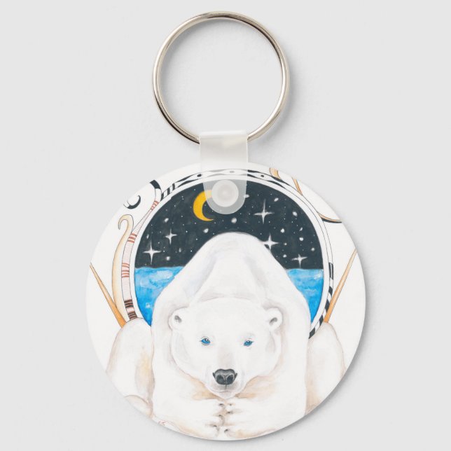 Llavero Polar Bear King (Anverso)