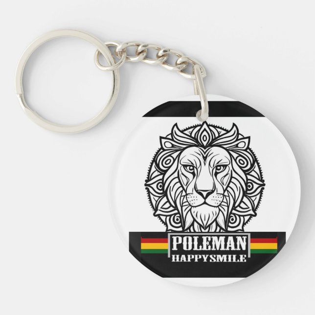 Llavero Poleman BUATTA key happy (Frente)