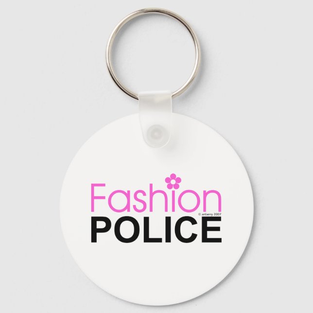 Llavero Policía de la moda (Anverso)