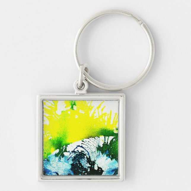 Llavero Policromoptic #2A de Michael Moffa (Frente)