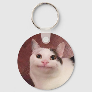 Llavero Polite Cat Meme Keychain