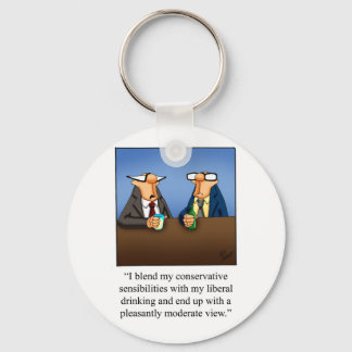 Llavero ¡Política divertida y regalo de Personalizado para