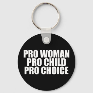 Llavero Política Feminista Pro Elección de Pro Hijos Pro M