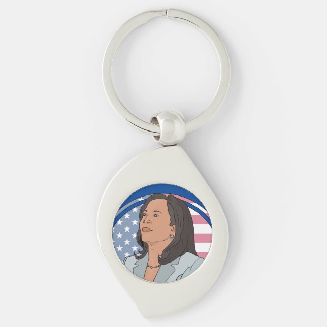 Llavero Política Kamala Harris (Anverso)