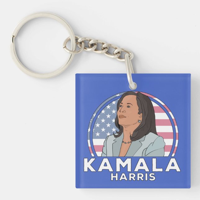 Llavero Política Kamala Harris (Frente)