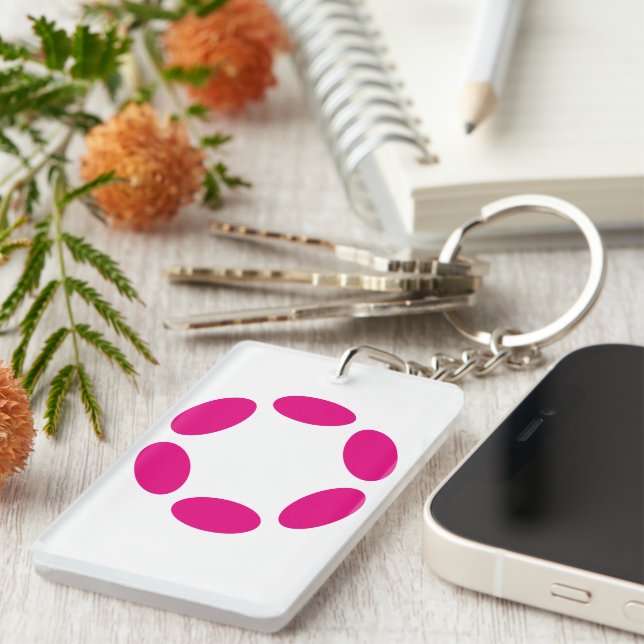 Llavero Polkadot (Frente Derecha)
