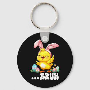 Llavero Pollita Bruh haciendo Dabbing Feliz Día de Pascua 