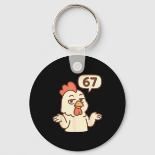 Llavero Pollo 67 Meme Seis Siete Divertido Gen Alfa 