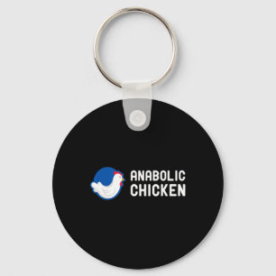 Llavero Pollo Anabólico Esteroide Gimnasio Fitness Culturi