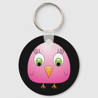 Llavero pollo B Rosa