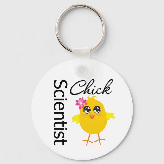 Llavero Pollo Científico (Anverso)