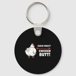 Llavero Pollo, divertida suposición - qué humor de culo de