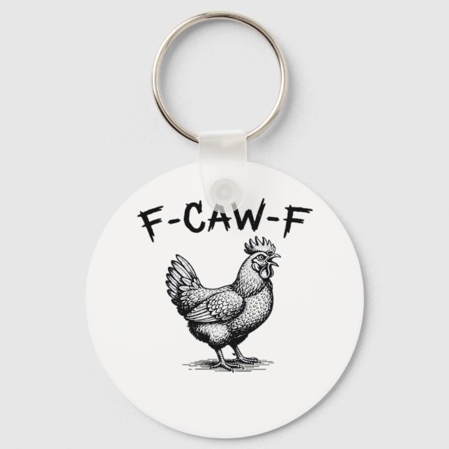 Llavero Pollo F-Caw-F Esencial (Anverso)