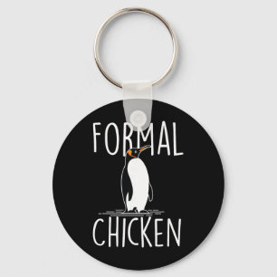 Llavero Pollo Formal - Amante de los Pingüinos Observador 