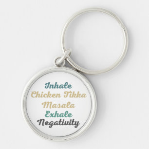 Llavero Pollo inhalatorio Tikka Masala Negatividad exhalad