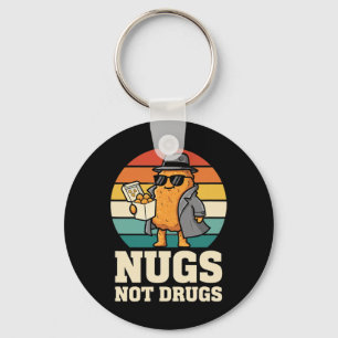 Llavero Pollo, Vibe Detective de Nug Cool, Nugs No Drogas 