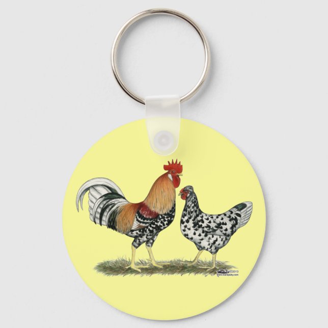 Llavero Pollos islandeses (Anverso)