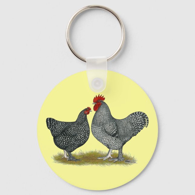 Llavero Pollos malinos (Anverso)