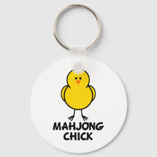Llavero Polluelo de Mahjong