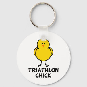 Llavero Polluelo del Triathlon