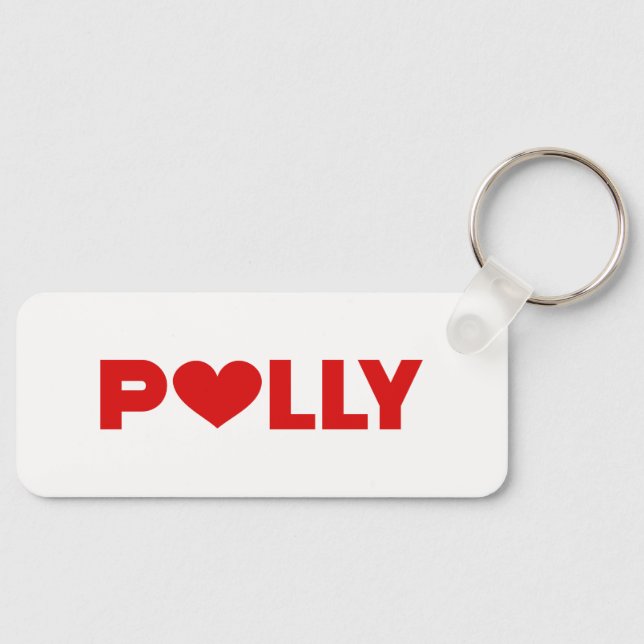 Llavero Polly Love (Anverso)