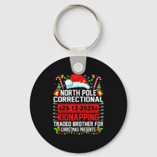 Llavero Polo Norte Correccional Intercambio de Navidad Sec