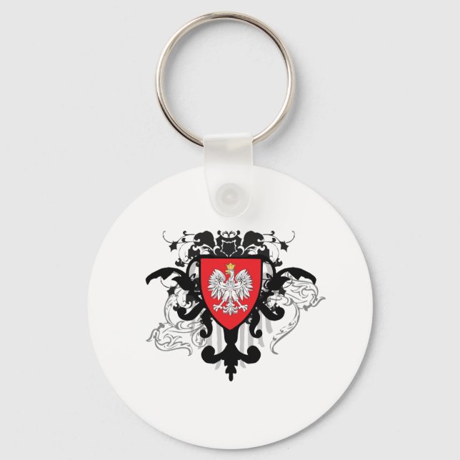 Llavero Polonia elegante (Anverso)