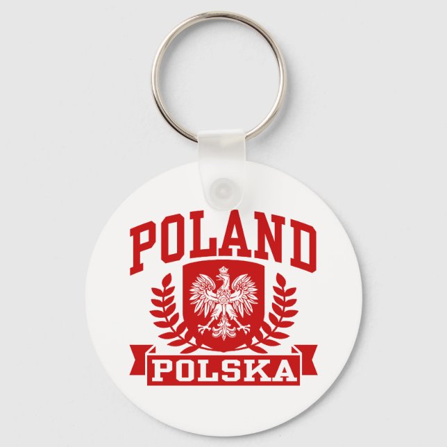 Llavero Polonia Polska (Anverso)